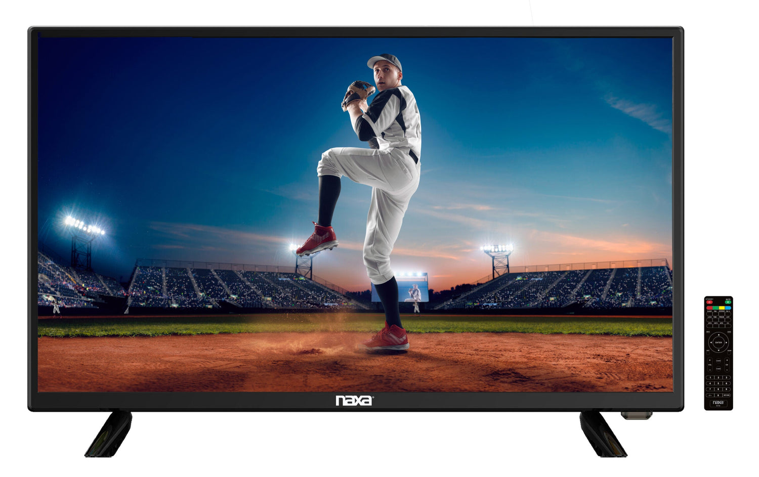 Naxa 25" 12 Volt ACDC Widescreen LED 1080p Full HD Television with ATSC Digital Tuner (NT-2500) Jupiter Gear Home