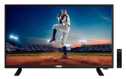 Naxa 25" 12 Volt ACDC Widescreen LED 1080p Full HD Television with ATSC Digital Tuner (NT-2500) Jupiter Gear Home