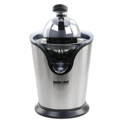 Better Chef High Power Deluxe Stainless Steel Electric Citrus Juice Press Jupiter Gear Home