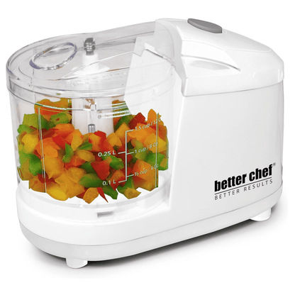 Better Chef 1.5-Cup Mini Chopper Food Processor Jupiter Gear Home