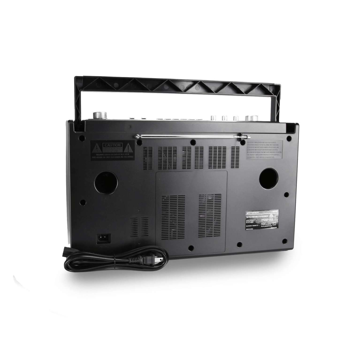 Emerson Retro Portable CD Boombox w Programmable Memory and LED Digital Display Jupiter Gear Home