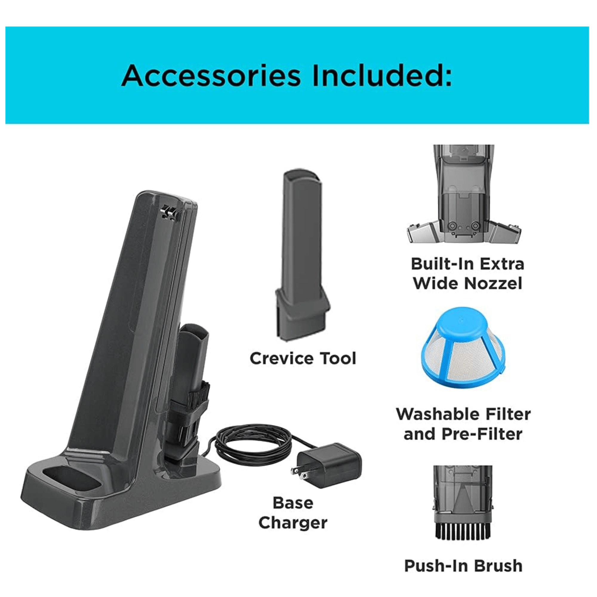 Black &amp; Decker Dustbuster Advanced Clean Handheld Cordless Vacuum with Base Jupiter Gear Home