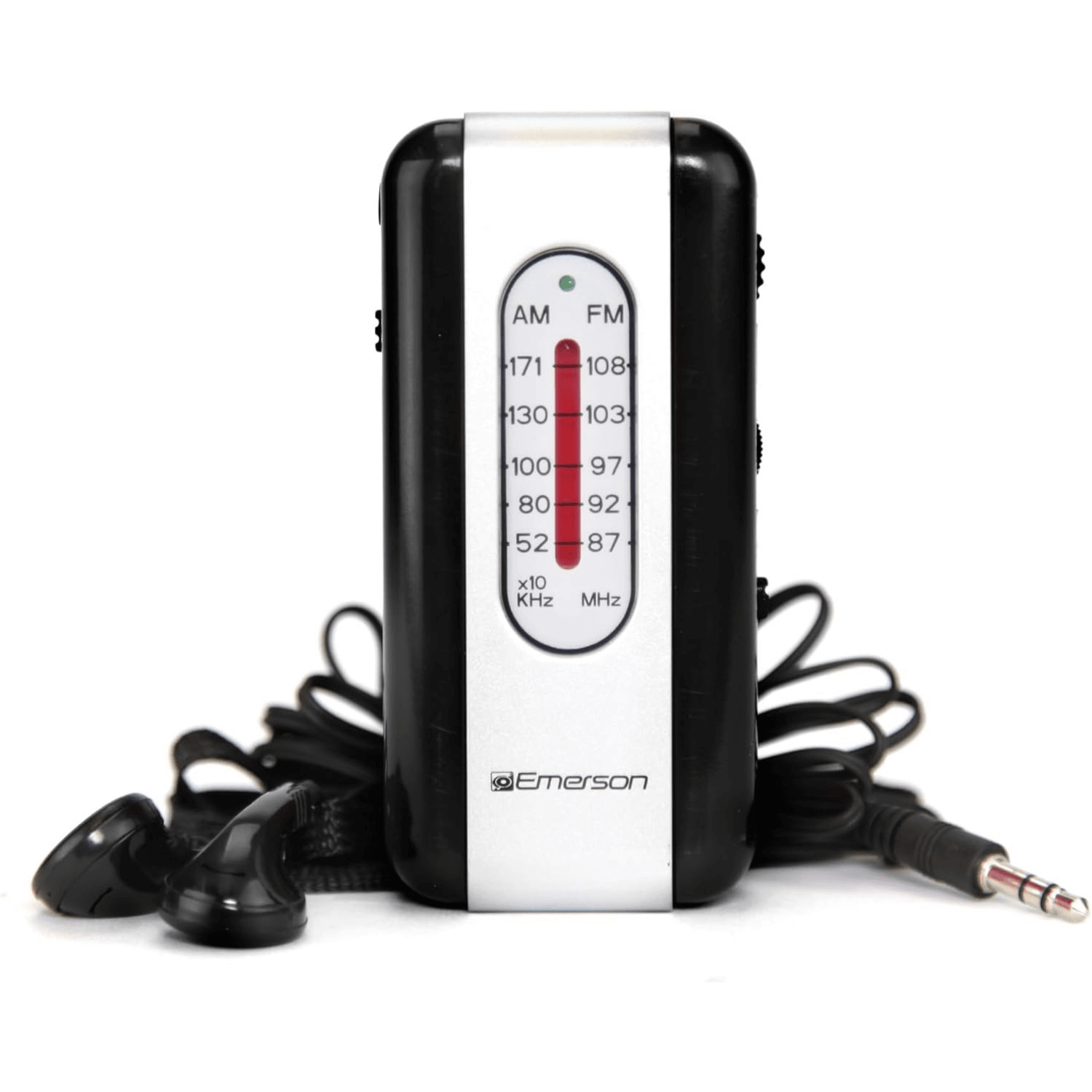 Emerson Portable AMFM Radio with Earbuds and Wide Frequency Range of Stations Jupiter Gear Home