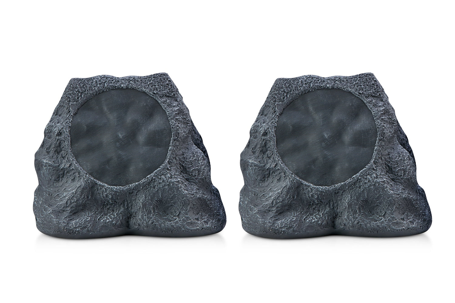 SoundPro 1-Pair Bluetooth Multi-Link Solar Rechargeable Wireless Rock Speakers Jupiter Gear Home