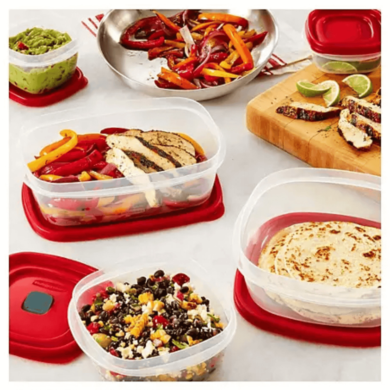 Rubbermaid EasyFindLids 14pc Food Storage Set Jupiter Gear Home