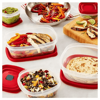 Rubbermaid EasyFindLids 14pc Food Storage Set Jupiter Gear Home
