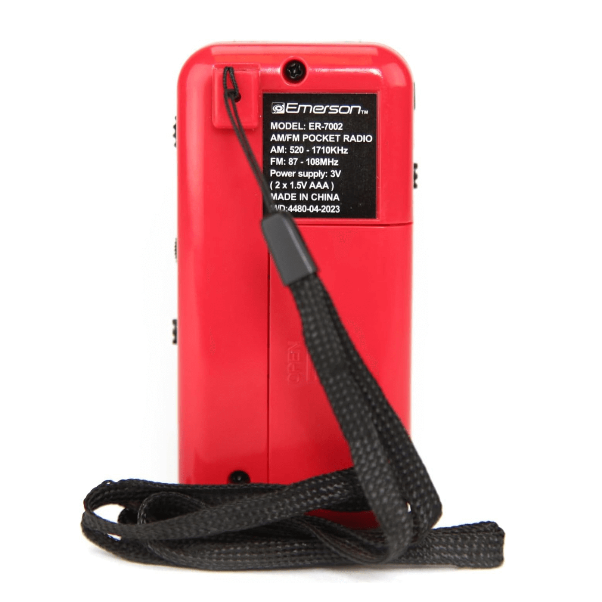 Emerson Portable AMFM Radio with Earbuds and Wide Frequency Range of Stations Jupiter Gear Home