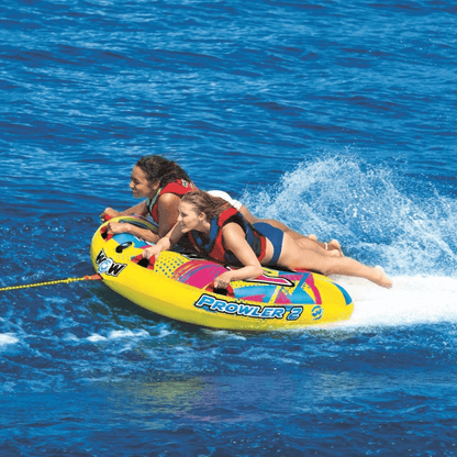 WOW Watersports Prowler Towable 2 Person 2P Starter Kit w 12V Pump Jupiter Gear Home