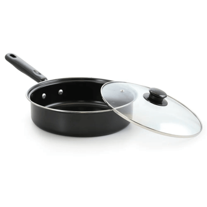 Better Chef 7-Piece Carbon Steel Cookware Set with Glass Lids Jupiter Gear Home