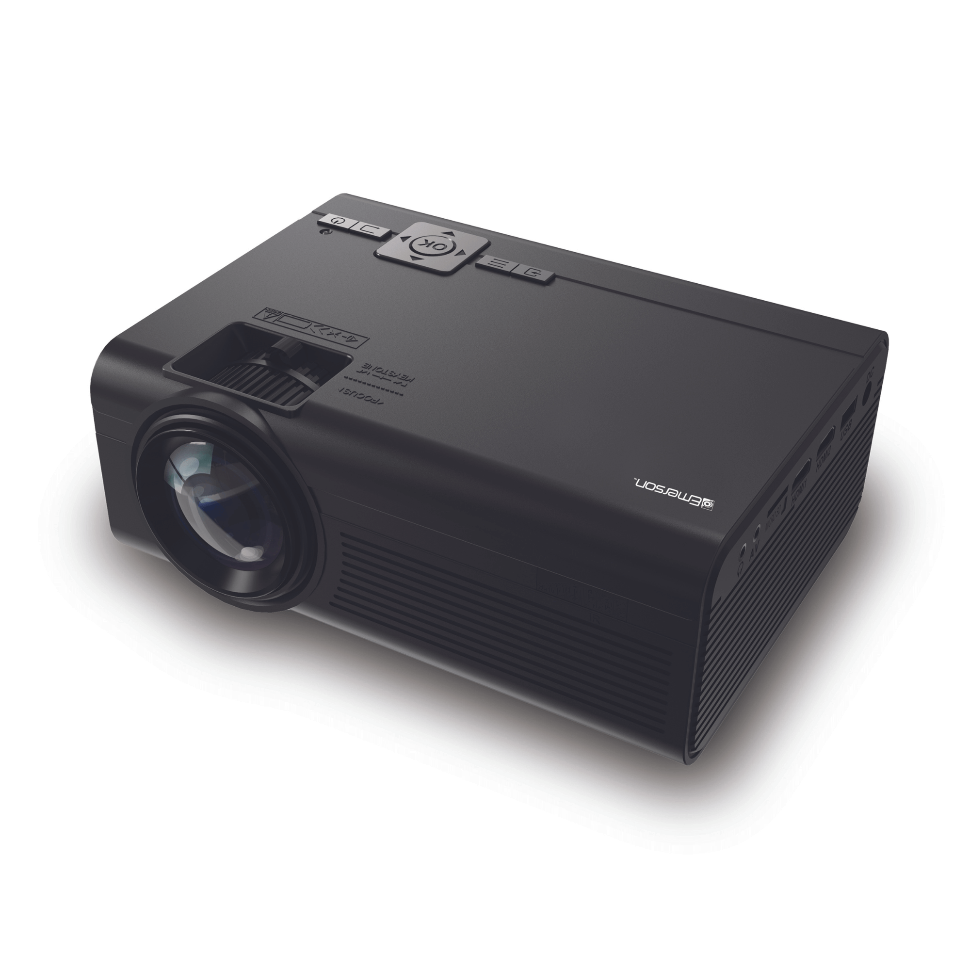 Emerson 150" Home Theater LCD Projector with Built-In Speaker Jupiter Gear Home