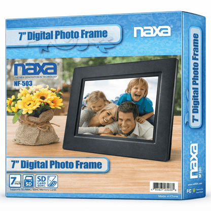 Naxa 7" TFT LCD Digital Photo Frame - Refurbished Jupiter Gear Home