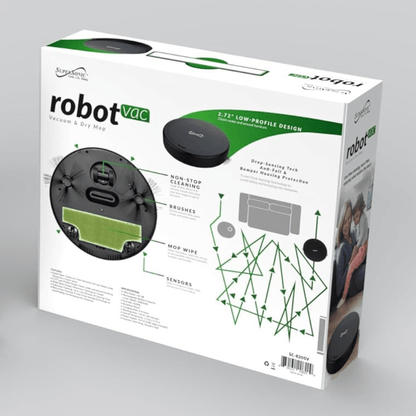 Supersonic Robot Vac Vacuum and Dry Mop Jupiter Gear Home