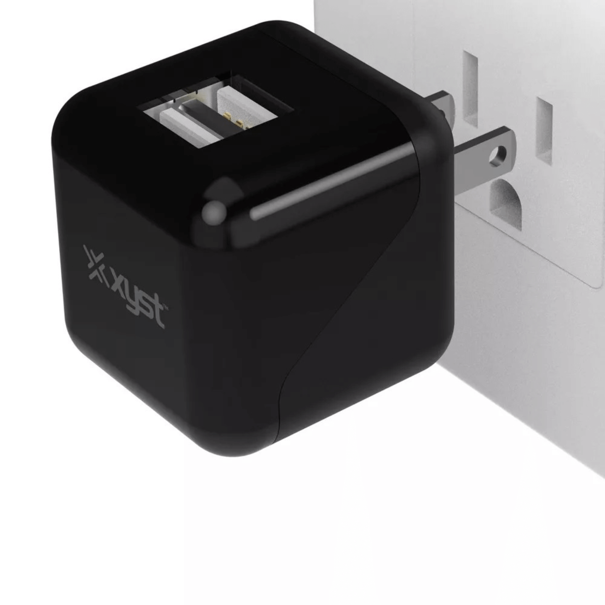 Xyst 2.4-Amp Dual USB Foldable Wall Charger Jupiter Gear Home