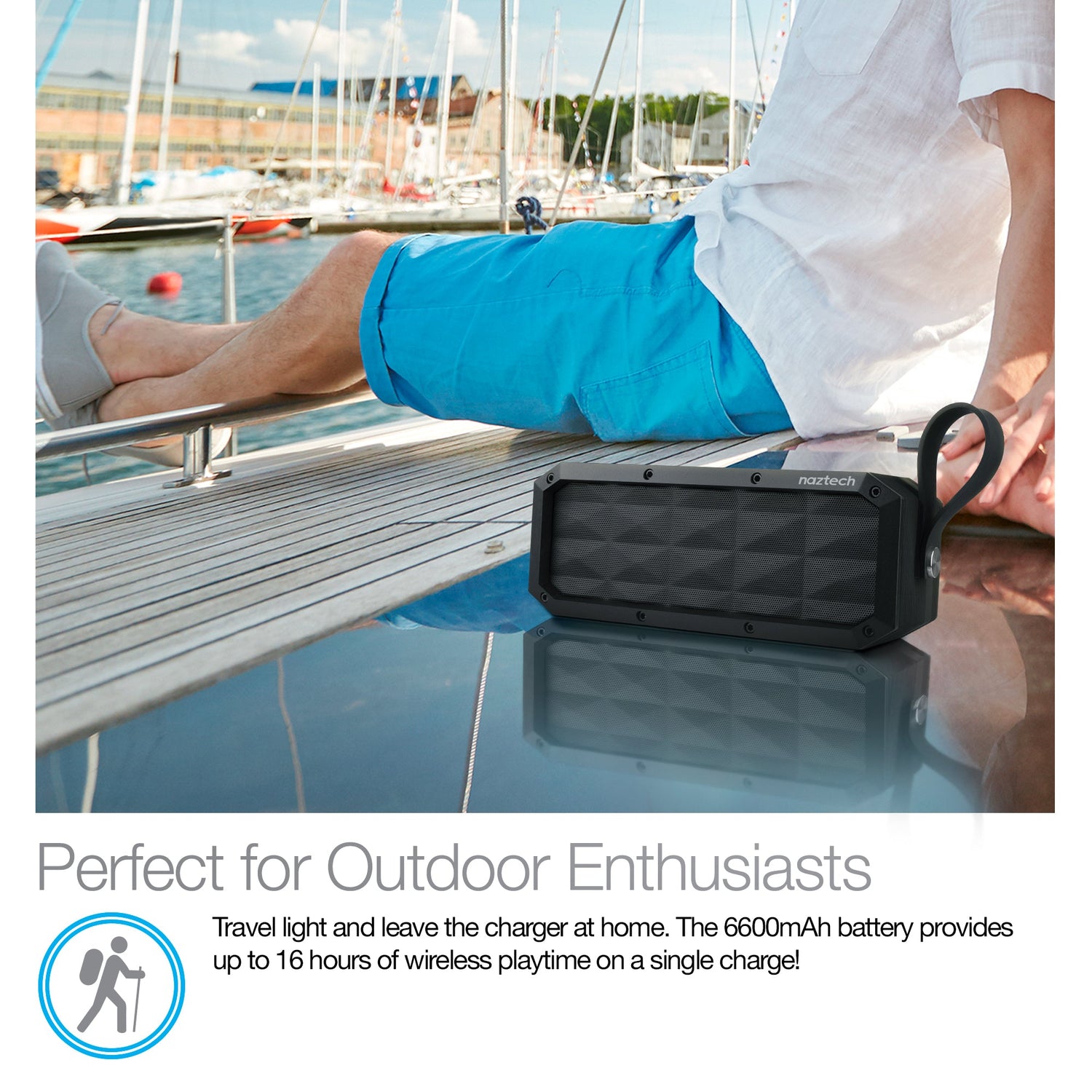 Naztech SoundBrick Wireless Speaker Jupiter Gear Home