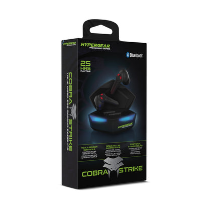 HyperGear CobraStrike True Wireless Gaming Earbuds with No Lag Audio Jupiter Gear Home