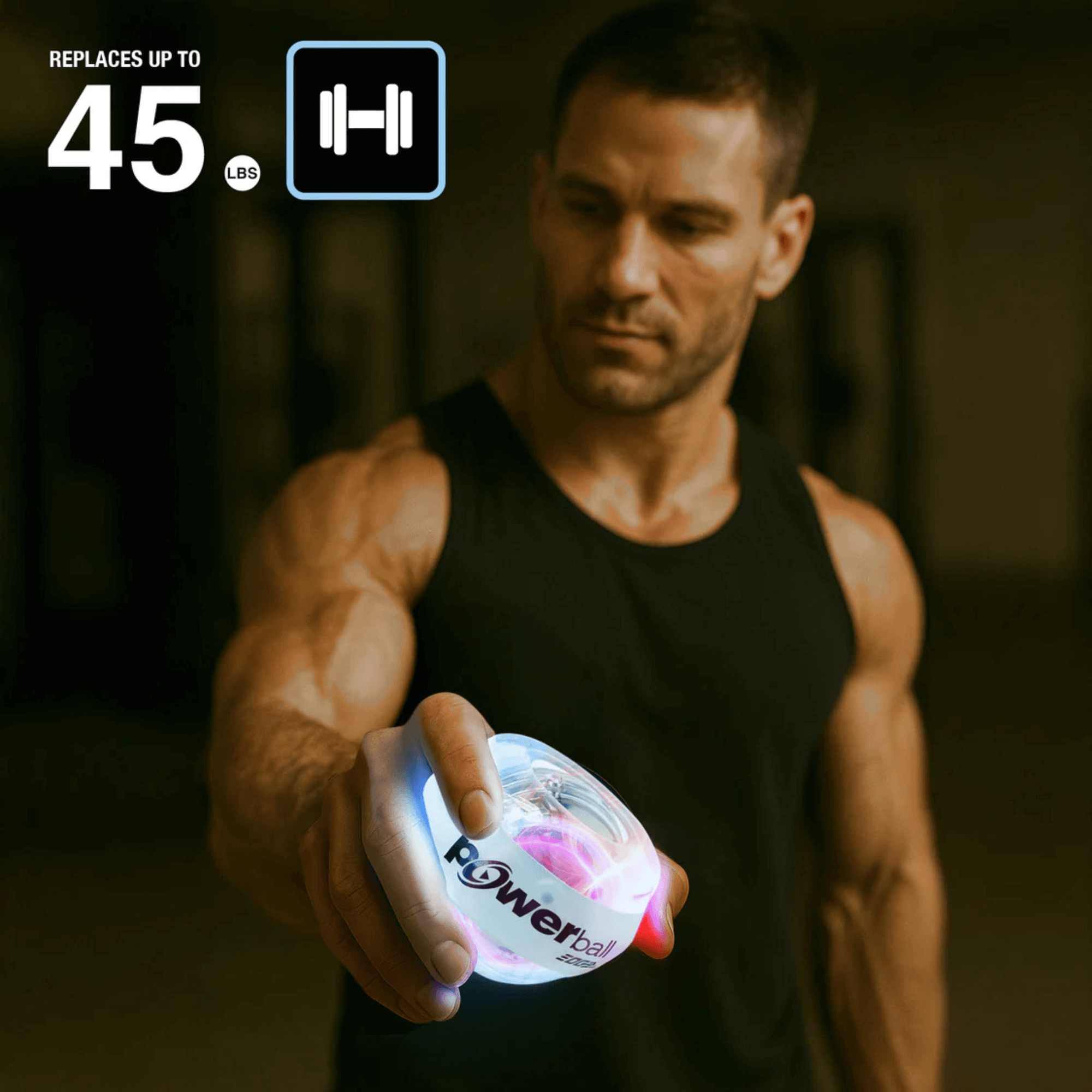 DFX Powerball EDGE Edition Gyroscope Hand Resistance Trainer Jupiter Gear Home