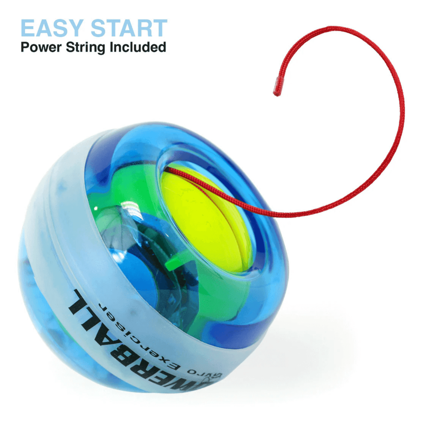 DFX Powerball Blue Gyroscope Hand Exerciser Jupiter Gear Home