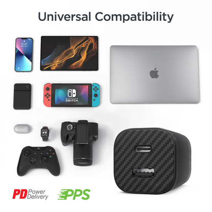 HyperGear TECHcessories 30W USB-C PD Charging Kit with Travel Pouch Jupiter Gear Home