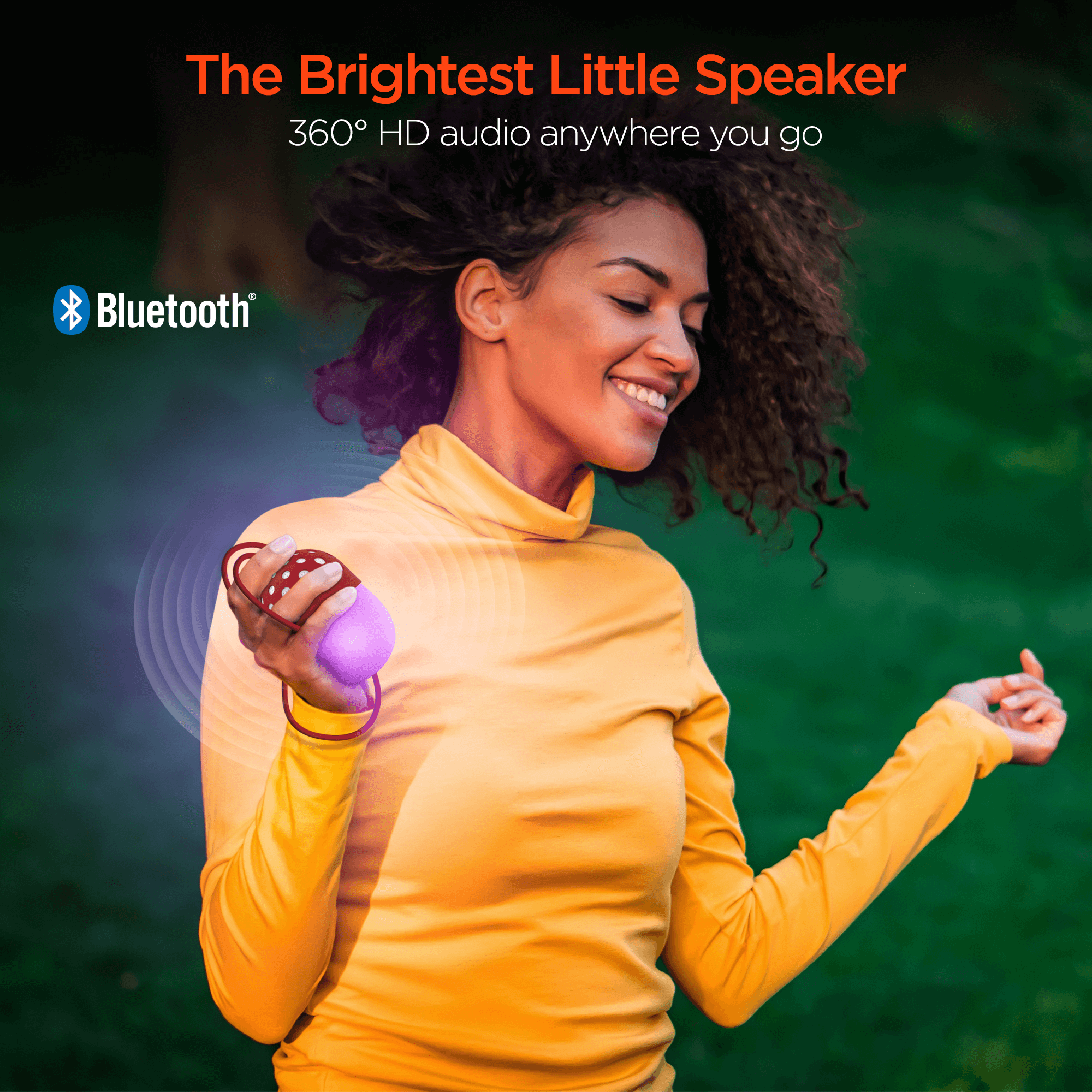 HyperGear Go-Glo Light-Up LED Wireless Speaker Jupiter Gear Home