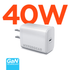 HyperGear SpeedBoost 40W USB-C PD GaN Fast Wall Charger with PPS Jupiter Gear Home