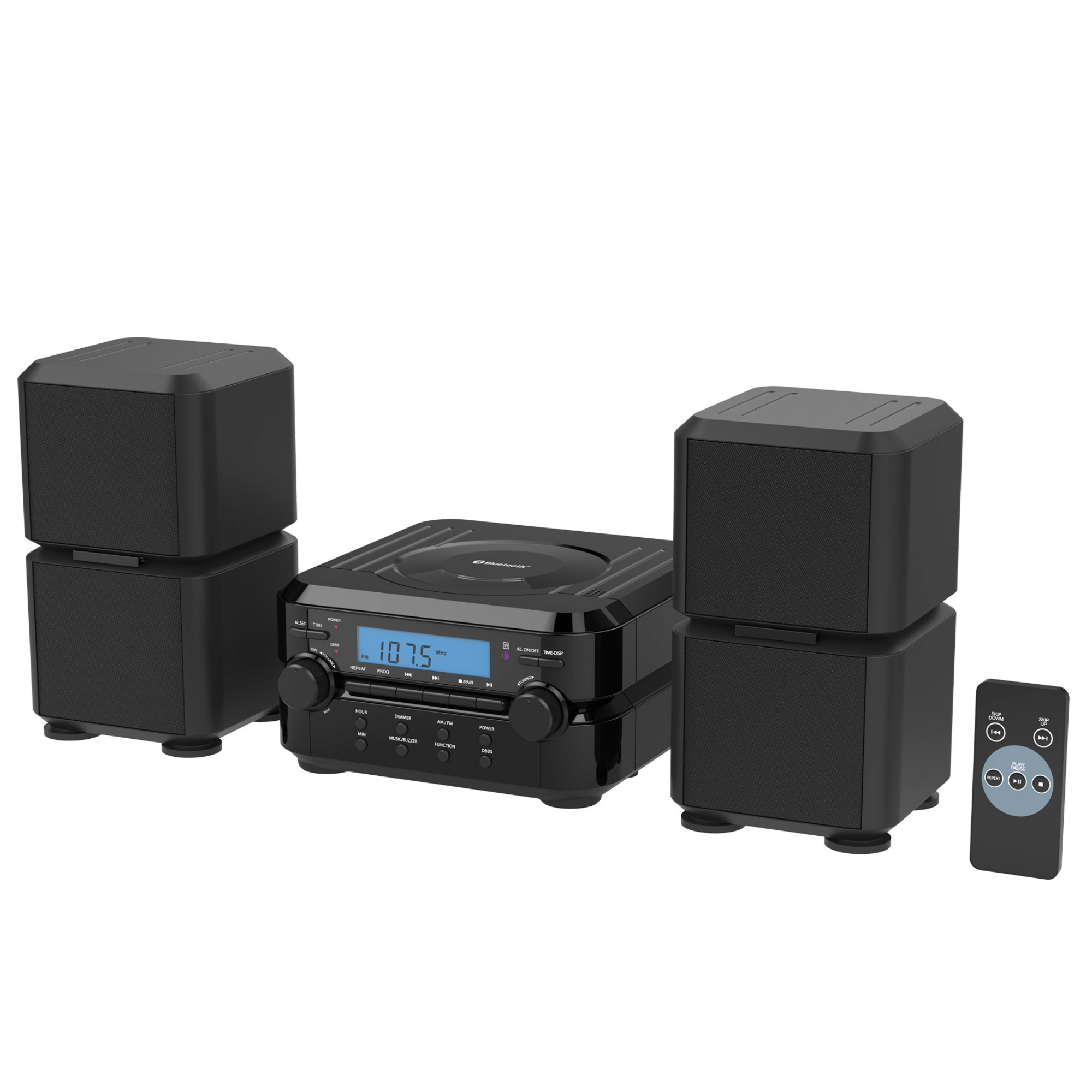 Naxa Digital CD Microsystem - Refurbished Jupiter Gear Home