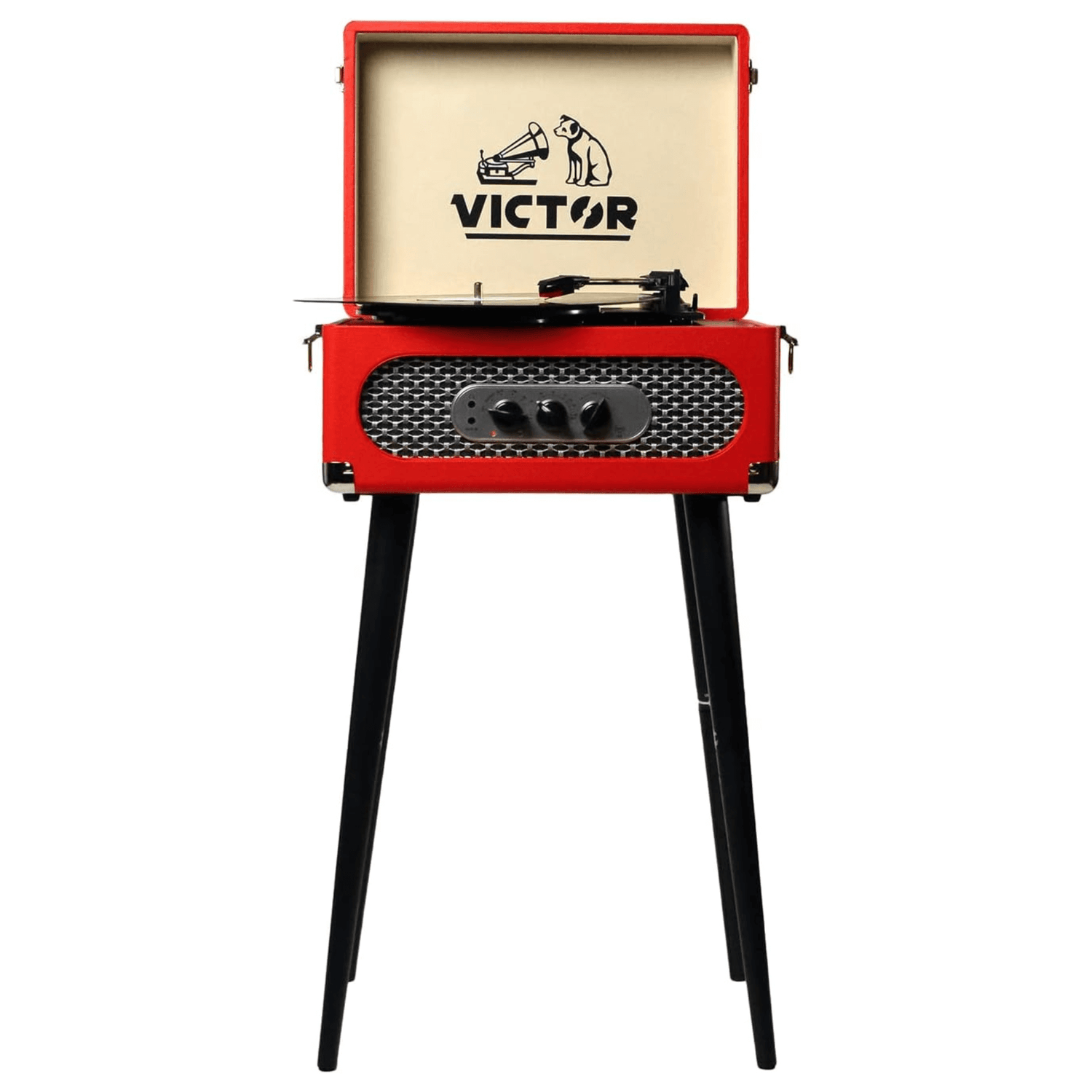Victor Andover 5-in-1 Music Center Red - Refurbished Jupiter Gear Home