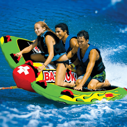 WOW Watersports Big Bazooka 4 Person Towable w Optional Steering Capability Jupiter Gear Home