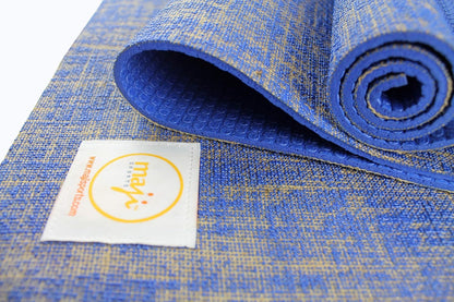 Maji Sports Jute Premium Eco Yoga Mat + Foot Massager  (7.5cm x 17.5cm) Jupiter Gear Home