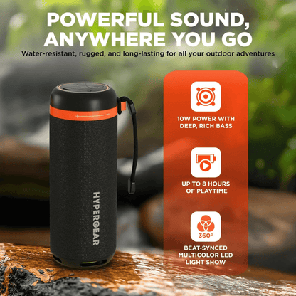 HyperGear SoundTower Portable Bluetooth Speaker Jupiter Gear Home