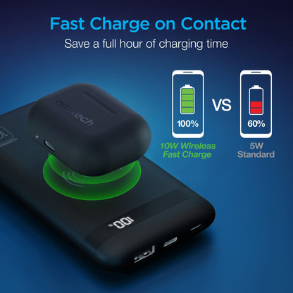 Naztech PowerBolt PD Wireless Power Bank with MFI Input Jupiter Gear Home