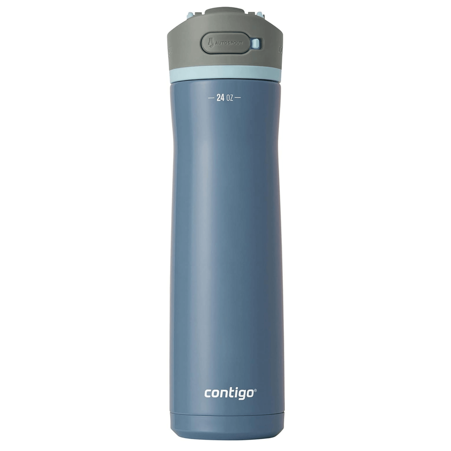 Contigo Wells Chill Stainless Steel 24oz Water Bottle with Autospout Straw Lid and Filter Jupiter Gear Home