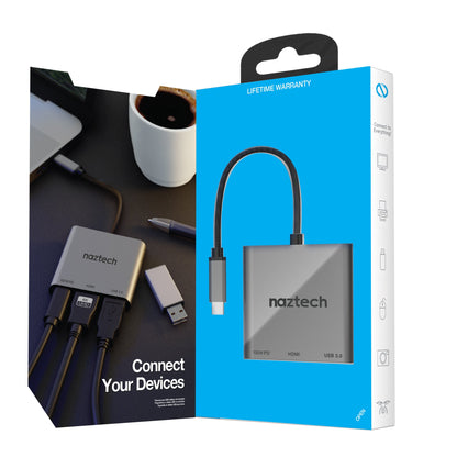 Naztech Portable MaxDrive 3100W Universal USB-C Hub Jupiter Gear Home