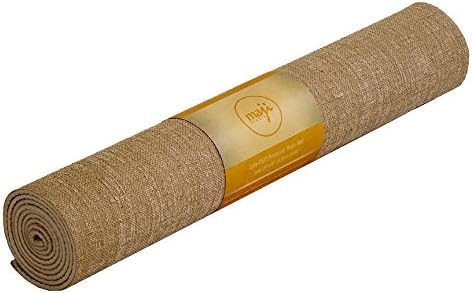 Maji Sports Jute Premium Eco Yoga Mat + Foot Massager  (7.5cm x 17.5cm) Jupiter Gear Home