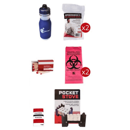 WSK 3-Day Food Storage Emergency Survival Kit with Rolling Bag Jupiter Gear Home