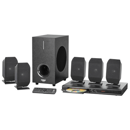 Naxa 5.1 Channel Home Theater DVD &amp; Karaoke Speaker System - Refurbished Jupiter Gear Home