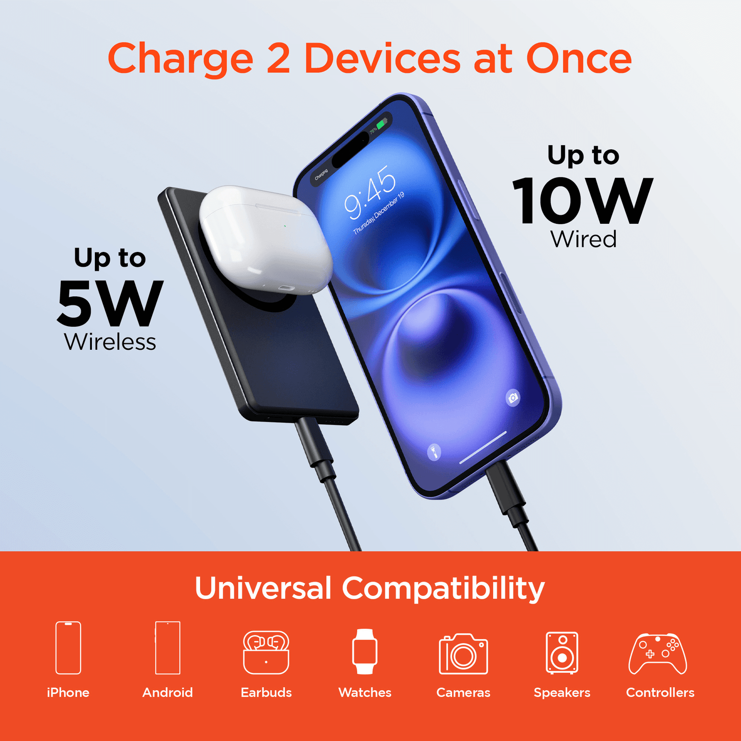 HyperGear PowerPack MAG Slim Power Bank Jupiter Gear Home