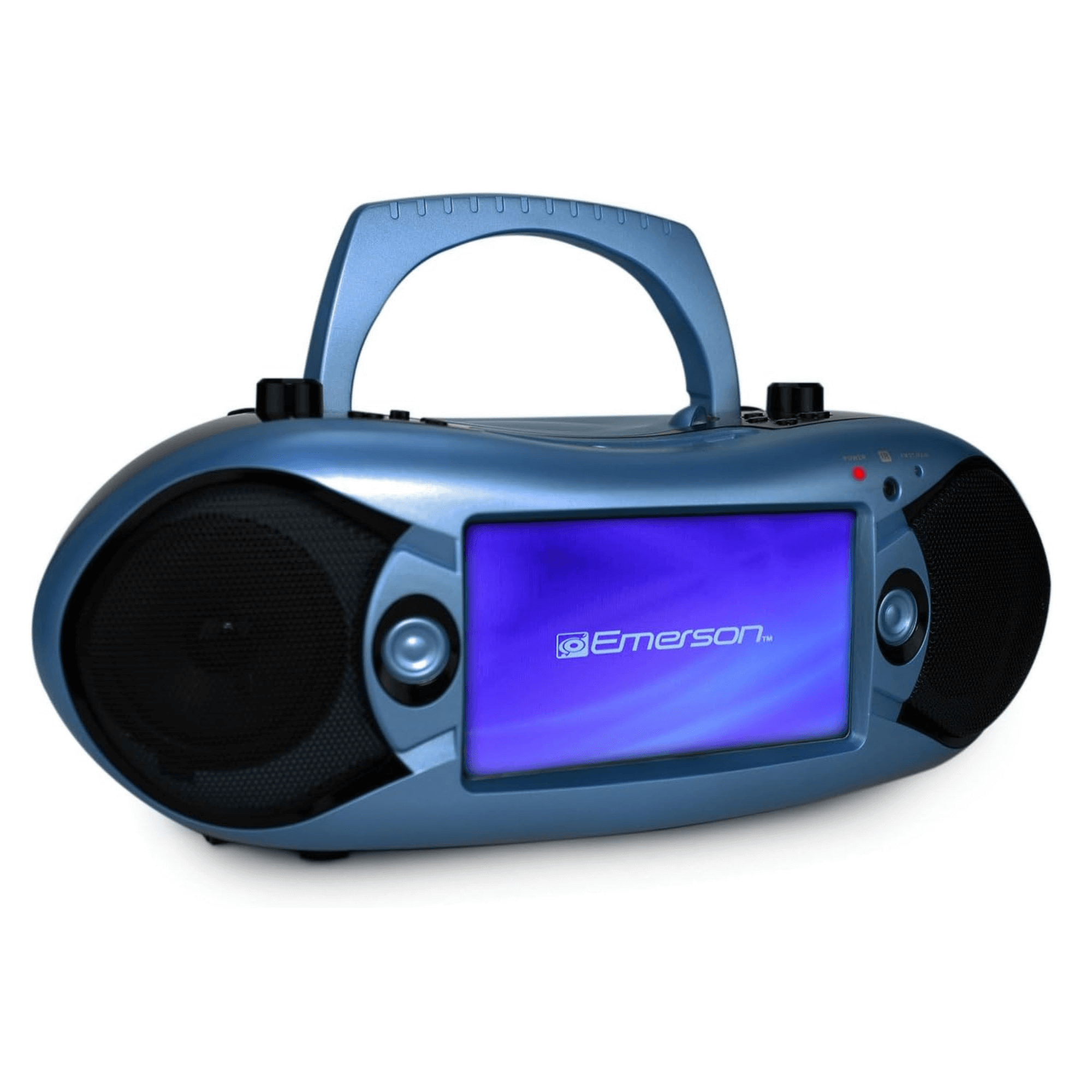 Emerson 7" Bluetooth DVD Boombox Blue - Refurbished Jupiter Gear Home