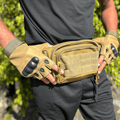 JupiterGear Tactical Military Fingerless Airsoft Gloves for Outdoor Sports, Paintball, and Motorcycling Jupiter Gear Home