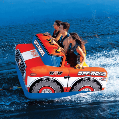 WOW Watersports Off-Road Truck 3-Person Towable Jupiter Gear Home