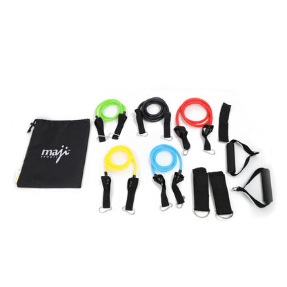 Maji Sports Full Body Workout - Max Resistance Tube Kit Jupiter Gear Home