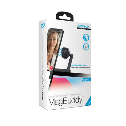 Naztech MagBuddy Elite Laptop Mount w Adjustable Angle &amp; Orientation Jupiter Gear Home