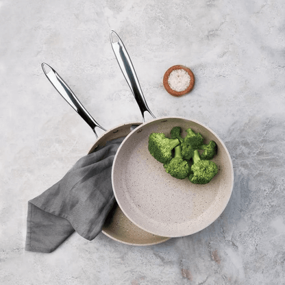 Korkmaz Granita 9.5-Inch Non-Stick Aluminum Fry Pan and Tava Jupiter Gear Home