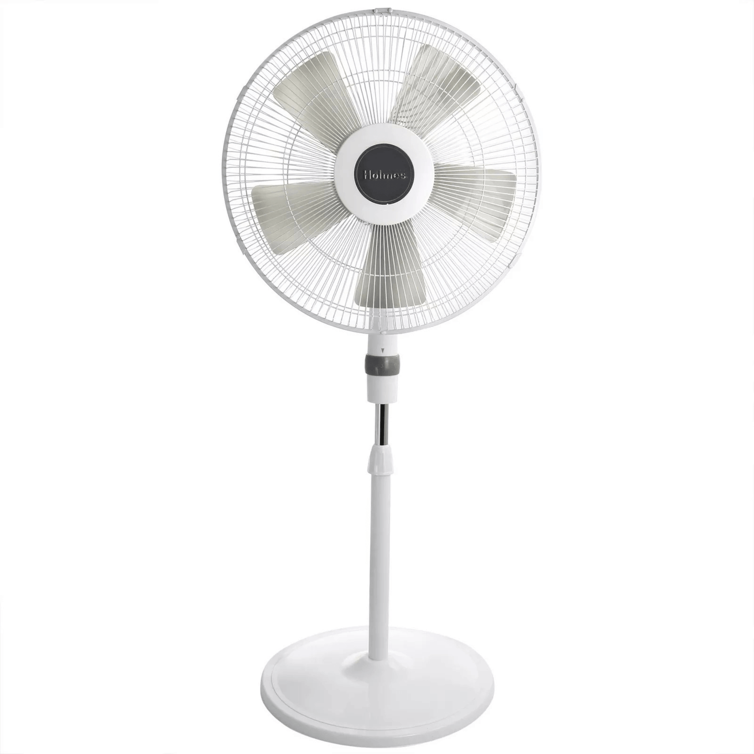 Holmes Oscillating 16" Pedestal Stand Floor Fan with Round Base Jupiter Gear Home