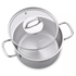 Korkmaz Perla 3Pce 6.9L Stainless Steel Casserole Steamer with Lid Jupiter Gear Home