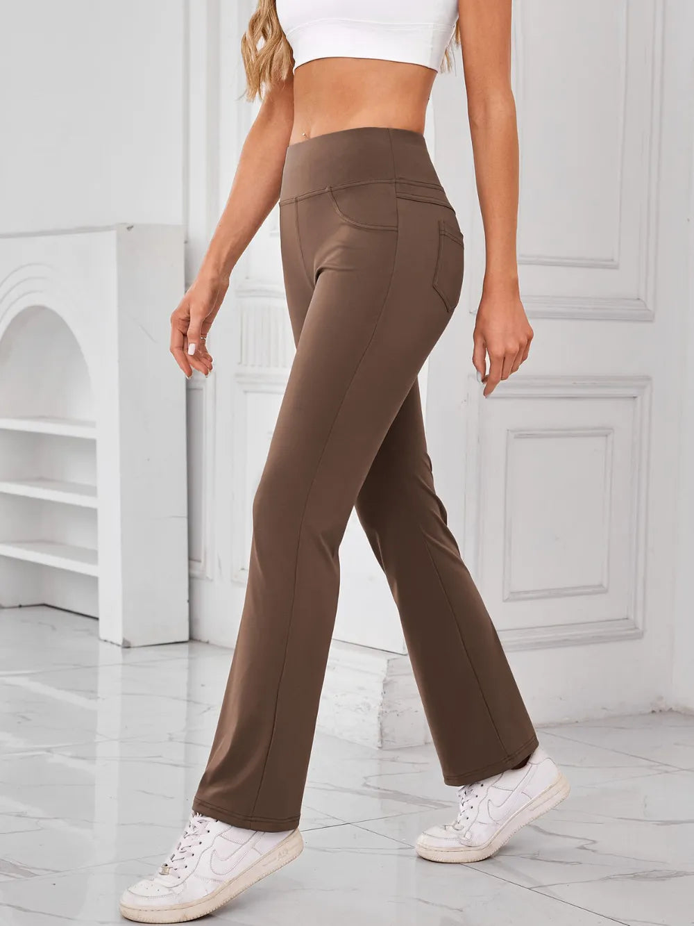 JupiterGear High-Waisted Pants with Pockets Jupiter Gear Home