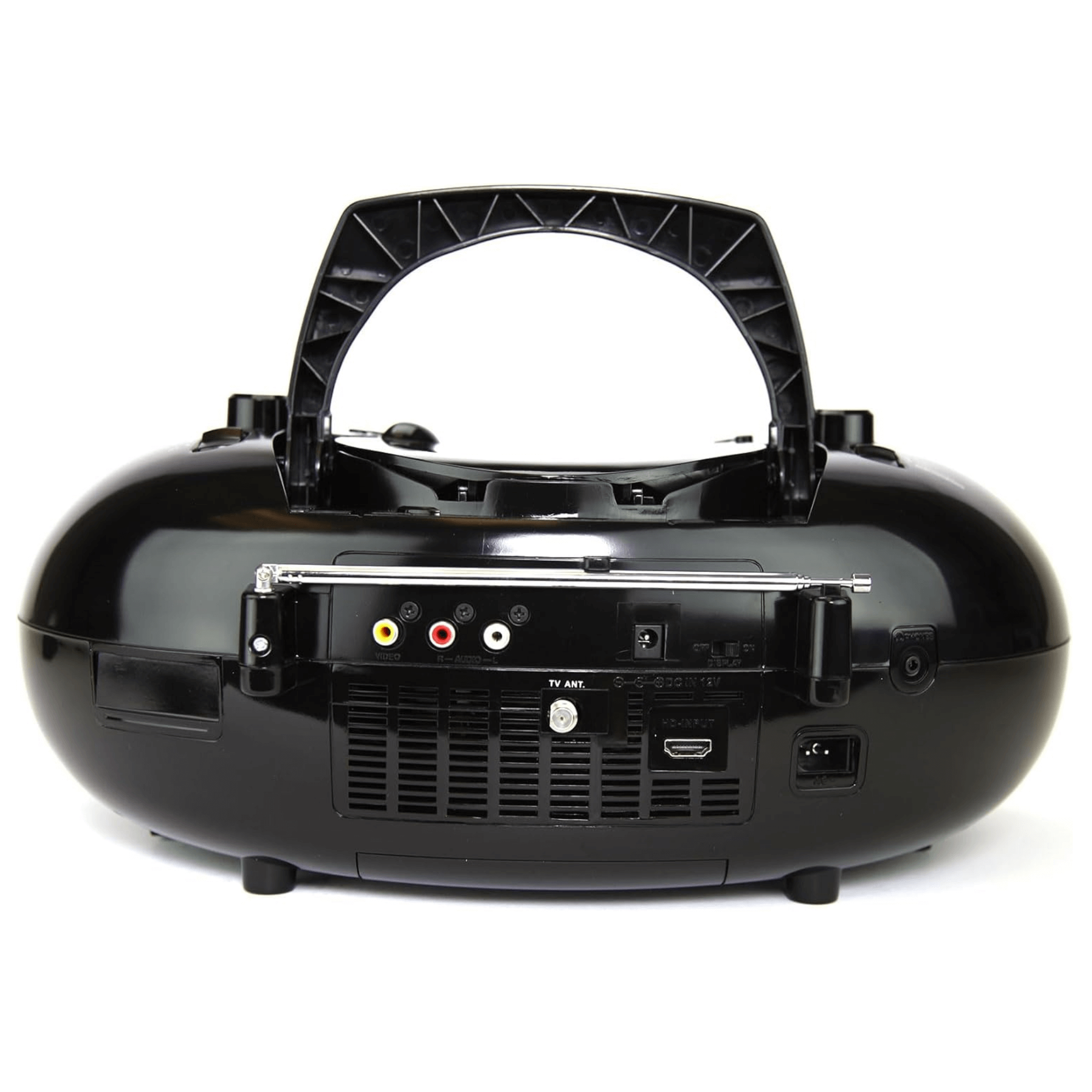 Emerson 7" Bluetooth DVD Boombox Black - Refurbished Jupiter Gear Home