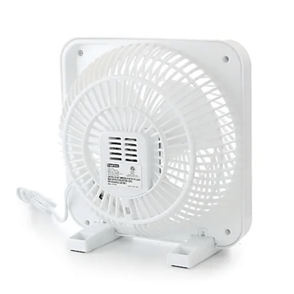 Impress 9-Inch 3-Speed Box Fan Jupiter Gear Home
