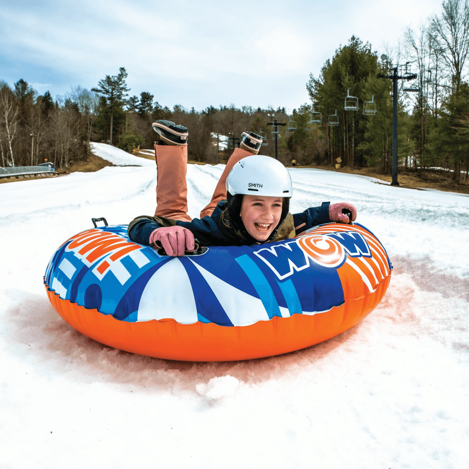 WOW Watersports POW! WOW Snow Tube for Up to 2 People Jupiter Gear Home