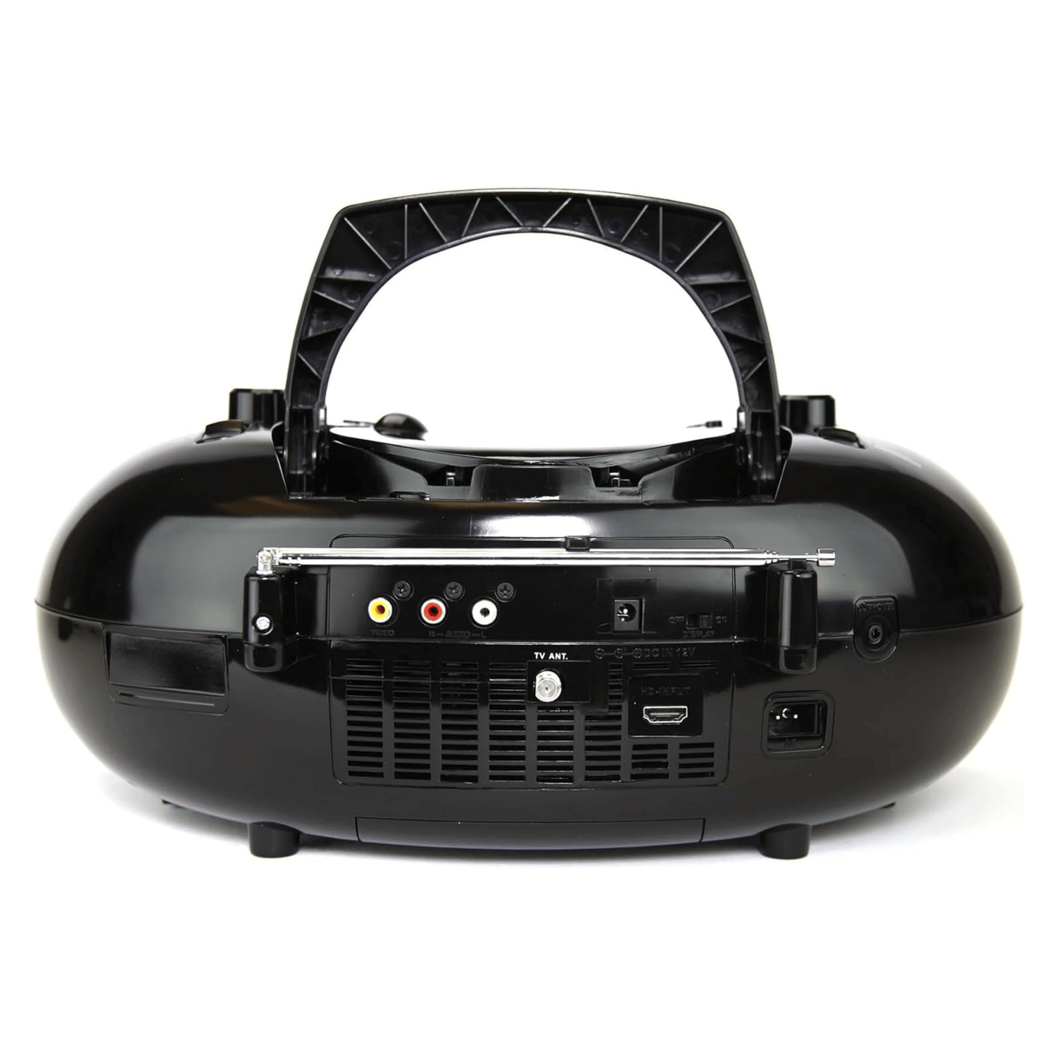 Emerson 7" Bluetooth TV DVD Boombox Black - Refurbished Jupiter Gear Home