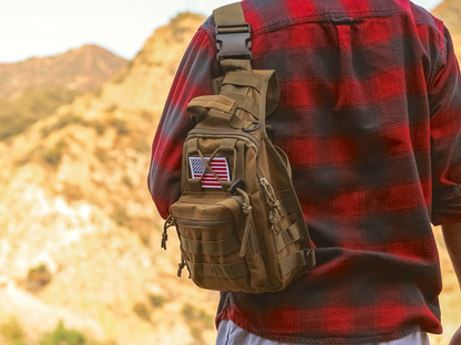 JupiterGear Tactical USA Flag Patch with Detachable Backing Jupiter Gear Home